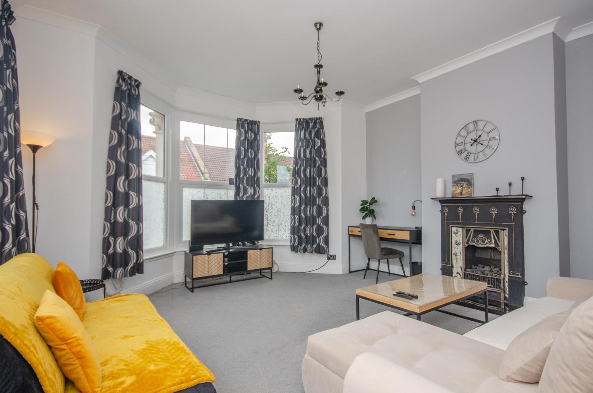 Stylish 91Sqm Victoria 2 Bedroom Apartment Bristol Exteriör bild